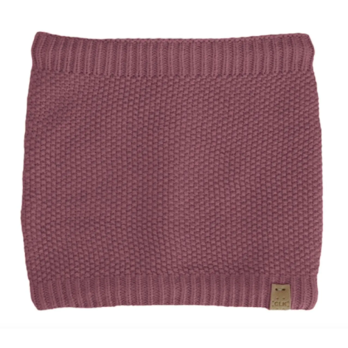 Calikids - Cache-cou d'hiver doublée en tricot doux - Rose Nostalgie